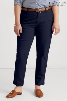 Lauren Ralph Lauren Curve - Pantaloni chino Vestibilità attillata / Slim elasticizzato (526716) | €238