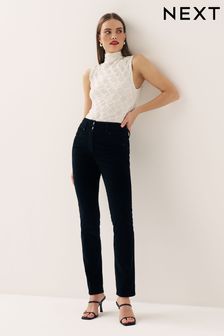 Black Corduroy Lift, Style And Shape Slim Fit Jeans (527328) | 142 zł