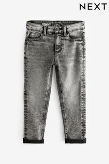 Light Grey Skinny Fit Cotton Rich Stretch Jeans (3-17yrs) (527647) | $20 - $29