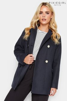 PixieGirl Petite Blue Pea Coat (527653) | Kč2,775