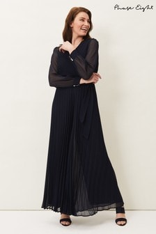 Phase Eight Blue Phoebe Pleated Jumpsuit (527712) | 115 €