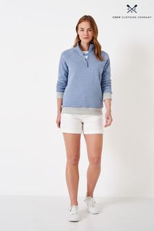 Crew Clothing Company Casual Gestreiftes Sweatshirt aus Baumwolle, Blau (527844) | 45 €