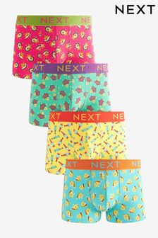 Brights Mexican Food Pattern 4 pack Hipsters (528147) | $37