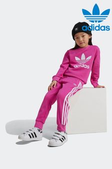 Adidas joggers youth girls sales