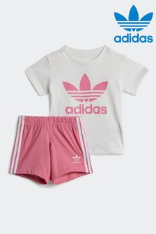 Girls Adidas Originals Pink Short Sleeve Next Luxembourg