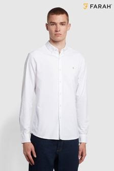 白色 - Farah Brewer長袖襯衫 (528341) | NT$3,030