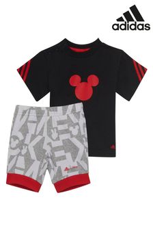 Adidas Disney T-Shirt und Shorts im Set, Schwarz (528996) | 38 €