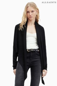 AllSaints Black Wasson Pirate Cardigan (529056) | €193