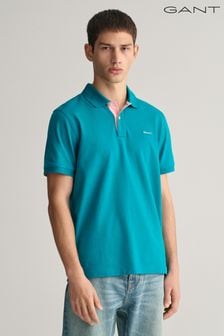 Grün - GANT Poloshirt mit Kragen in Kontrastfarbe (529472) | 140 €