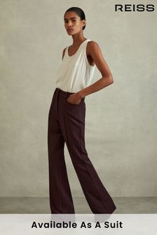 Reiss Berry Gabi Flared Suit Trousers (529614) | SGD 303