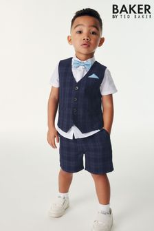 Baker by Ted Baker Shirt Waistcoat and Short Set (531446) | R1,430 - R1,496