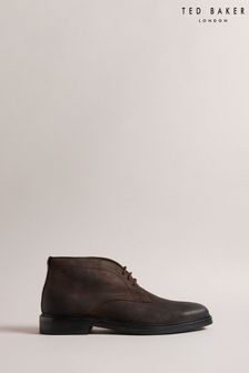 Ted Baker Anddrew Polished Suede Chukka Boots