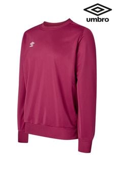 Umbro Pink Junior Club Essential Poly Sweatshirt (532263) | LEI 131