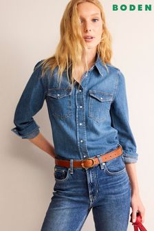Boden прямая джинсовая рубашка (532614) | €63