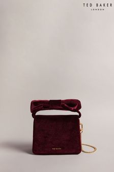 Ted Baker Purple Nialina Mini Bow Flap Over Bag (533120) | €121