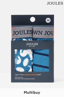 Joules Crown Joules Cotton Boxer Briefs (2 Pack)