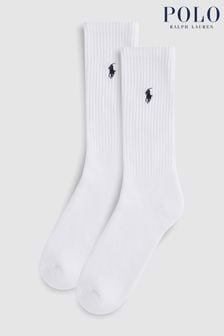 Weiß - Polo Ralph Lauren Socken mit Logo im 3er-Pack. Marineblau (534038) | 47 €