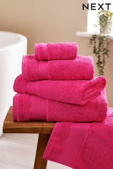 Pink Bright Hot Egyptian Cotton Towel (534142) | kr56 - kr290