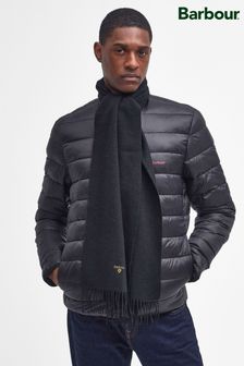 Barbour® Black Plain Lambswool Scarf (534176) | 222 QAR