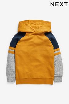 Ockergelb - Mittelschweres Kapuzensweatshirt mit Blockfarben (3-16yrs) (534247) | 17 € - 23 €