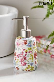 Multi Floral Soap Dispenser