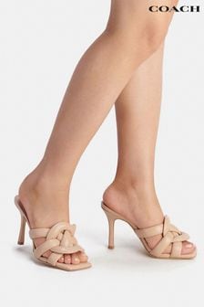 COACH Kellie Leather Court Heel Sandals (534859) | 1,243 SAR