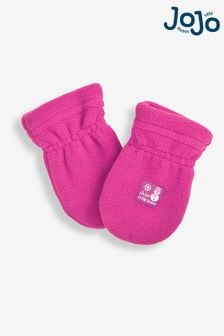 Orchidee - Jojo Maman Bébé Fäustlinge aus Polarfleece (535537) | 18 €