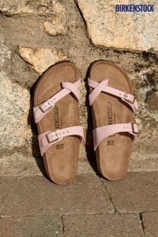 Svetlo roza - Birkenstock sandali iz nubuka Mayari (536097) | €108
