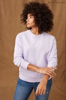 Mint Velvet Purple Crew Neck Sweatshirt (536107) | €43