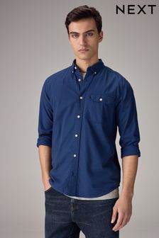 Dark Blue Soft Touch Long Sleeve Shirt (536336) | 155 SAR