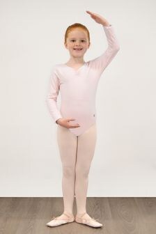 Danskin Arabesque Ballet Long Sleeve Leotard (536698) | $38 - $41