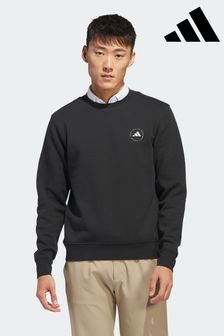 Schwarz - adidas Golf Pebble Sweatshirt mit Rundhalsausschnitt (536810) | 69 €