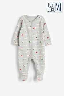 Matching Family Baby/Younger Kids Scion Fox Christmas Pyjamas (0mths-2yrs)