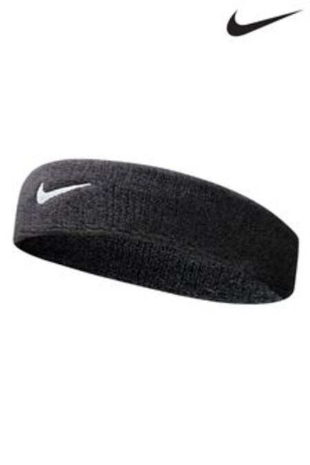 Nike Black Swoosh Headband (537501) | 9 €