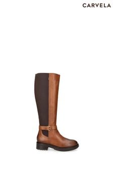 Carvela Comfort Natural Margot High Boots (538525) | $685
