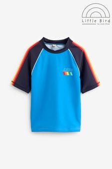 Little Bird by Jools Oliver Blue Short Sleeve Blue Swim Rash Vest (539012) | HK$123 - HK$165