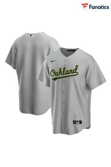 Nike Grey Oakland Athletics Official Replica Road Jersey (539420) | €148