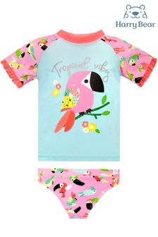 Harry Bear Grey Harry Bear Pink Tropical Vibes Swimsuits (540431) | HK$175