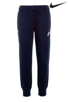 Темно-синий - Флисовая детская Спортивные брюки Nike (540793) | €32