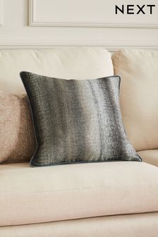 Teal Blue Metallic Stripe Cushion (540920) | €10