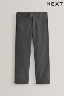 Grey Regular Waist School Formal Stretch Skinny Trousers (3-17yrs) (540945) | $14 - $27