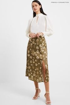French Connection Bronwen Aleena Satin Skirt (541808) | AED272