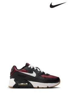 שחור/לבן/אדום - נעלי ספורט Air Max 90 לילדים של Nike (541942) | ‏327 ‏₪