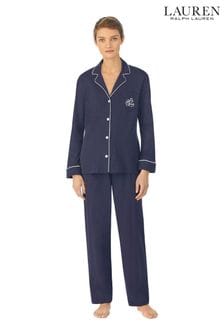Lauren Ralph Lauren® Pyjama-Set aus Modal, Marineblau (542554) | 146 €