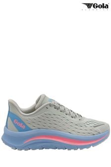 Gola Grey Alzir Speed Mesh Lace-Up Ladies Running Trainers (542796) | €120