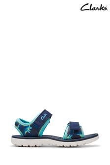 Clarks Blue Surfing Tide Kids Sandals (543136) | €31 - €33