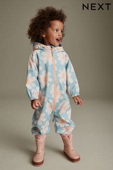 Pale Blue Waterproof Printed Puddlesuit (3mths-7yrs) (543517) | BGN 55 - BGN 66