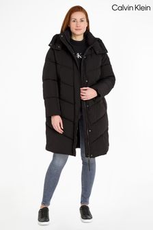 Calvin Klein Modern Padded Black Coat (543596) | €159
