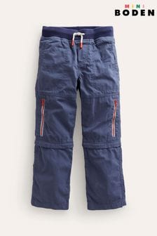 Синий - Boden брюки с отстегиваемой на молнии Techno (544046) | €50 - €58