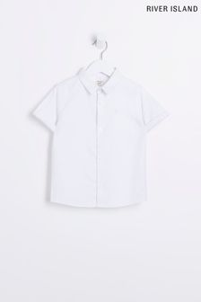 River Island Jungen Oxford-Hemd, Weiß (544154) | 15 €